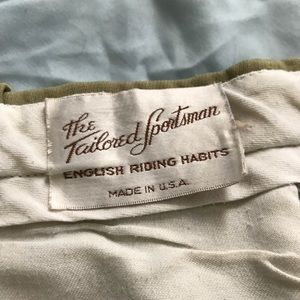 Tailored sportsman breeches